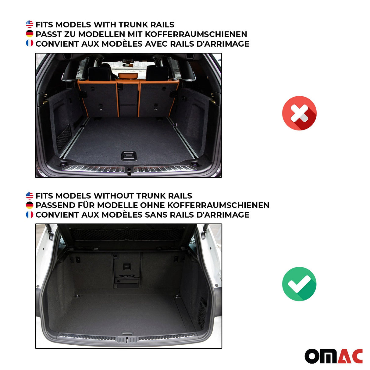 2015-2019 Land Rover Discovery Sport Cargo Liner Trunk Mat All Weather