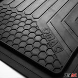 2020-2026 BMW 8 Series G15 Coupe Universal Floor Mats Liner All Weather 3D Black Waterproof 5 Pcs