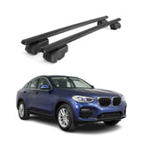 2019-2025 BMW X4 G02 2.gen Roof Rack Cross Bars Silver Luggage Carrier 2 Pcs
