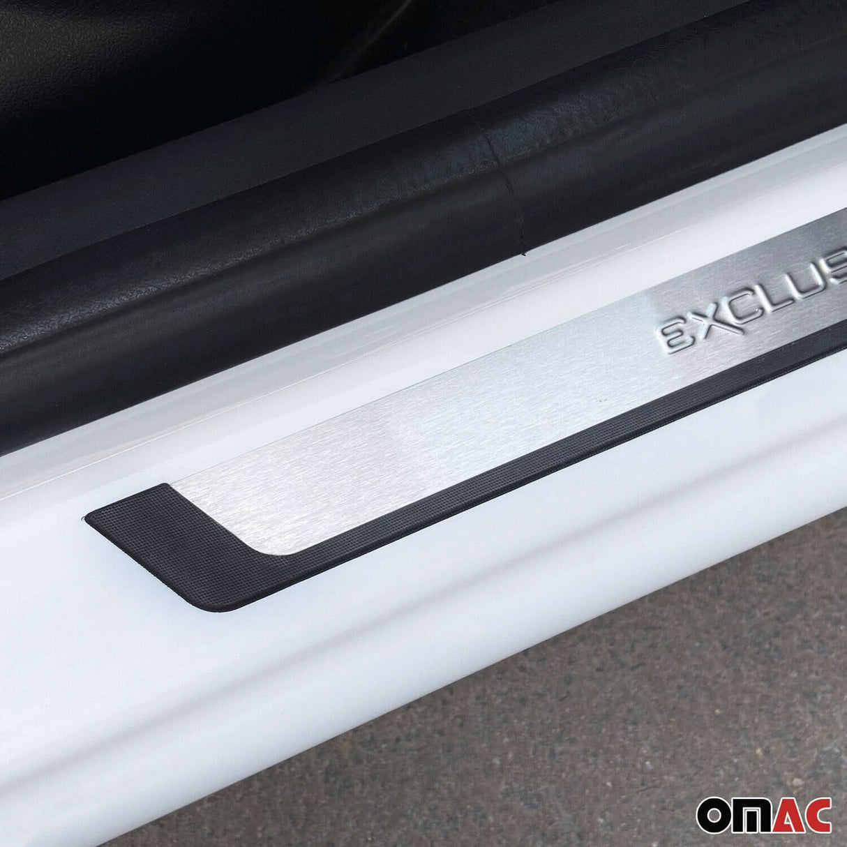 2010-2020 VW Amarok Door Sill Scuff Plate Scratch Protector Exclusive Brushed Stainless Steel 4Pcs