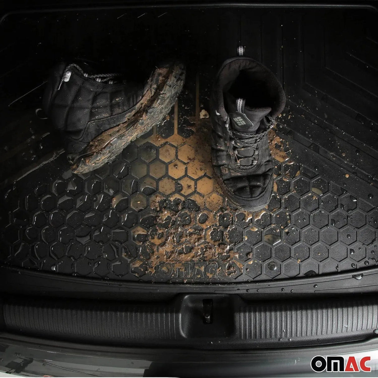 BMW Universal Cargo Mats Liner All Weather Black Rubber