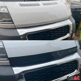 2014-2022 RAM ProMaster Windshield Sun Visor & Bug Shield Hood Deflector Kit 2Pcs Smoke