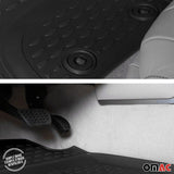 2013-2017 Lexus LS460 L AWD Floor Mats Liners Full Set All Weather Black