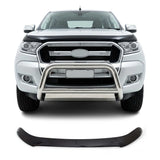 2019-2023 Ford Ranger Front Bug Shield Hood Deflector 1 Pc Smoke