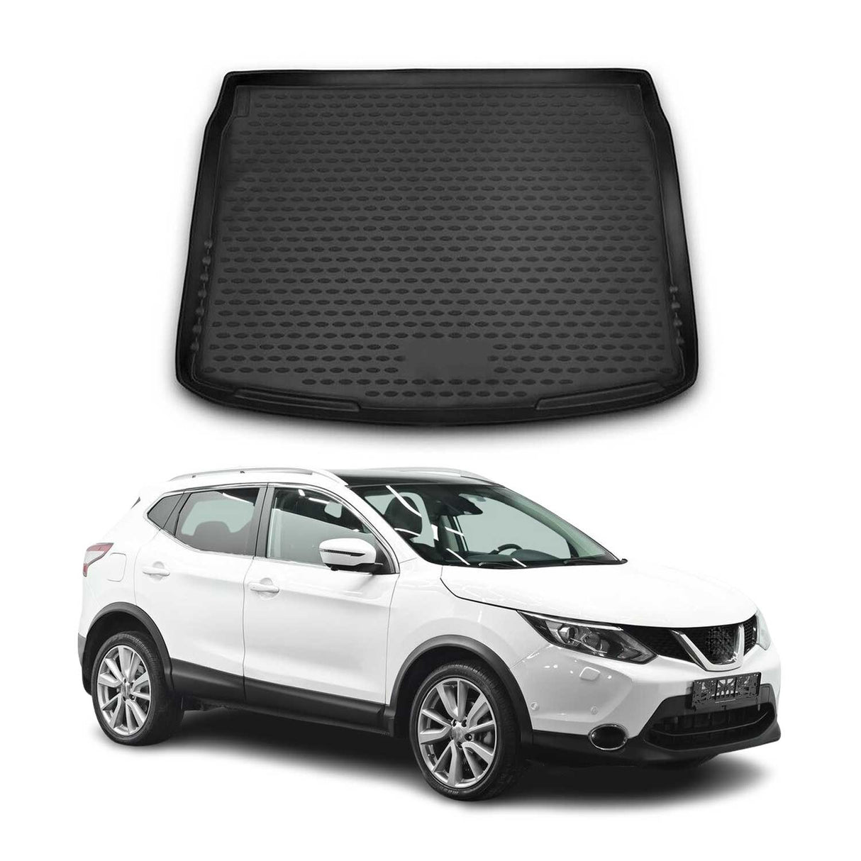 2017-2022 Nissan Rogue Sport Cargo Liner Trunk Mat All Weather Black