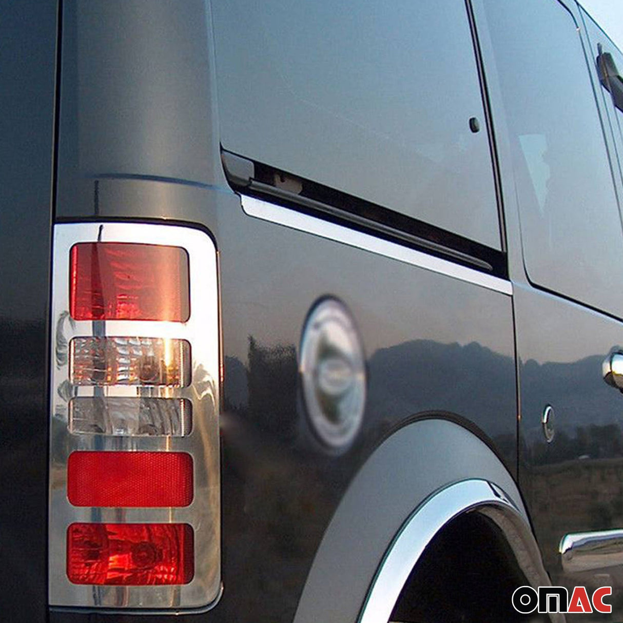 2010-2013 Ford Transit Connect L2 Long Side Door Molding Trim Stainless Steel Silver