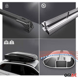 2013-2022 Buick Encore Roof Rack Cross Bars Silver