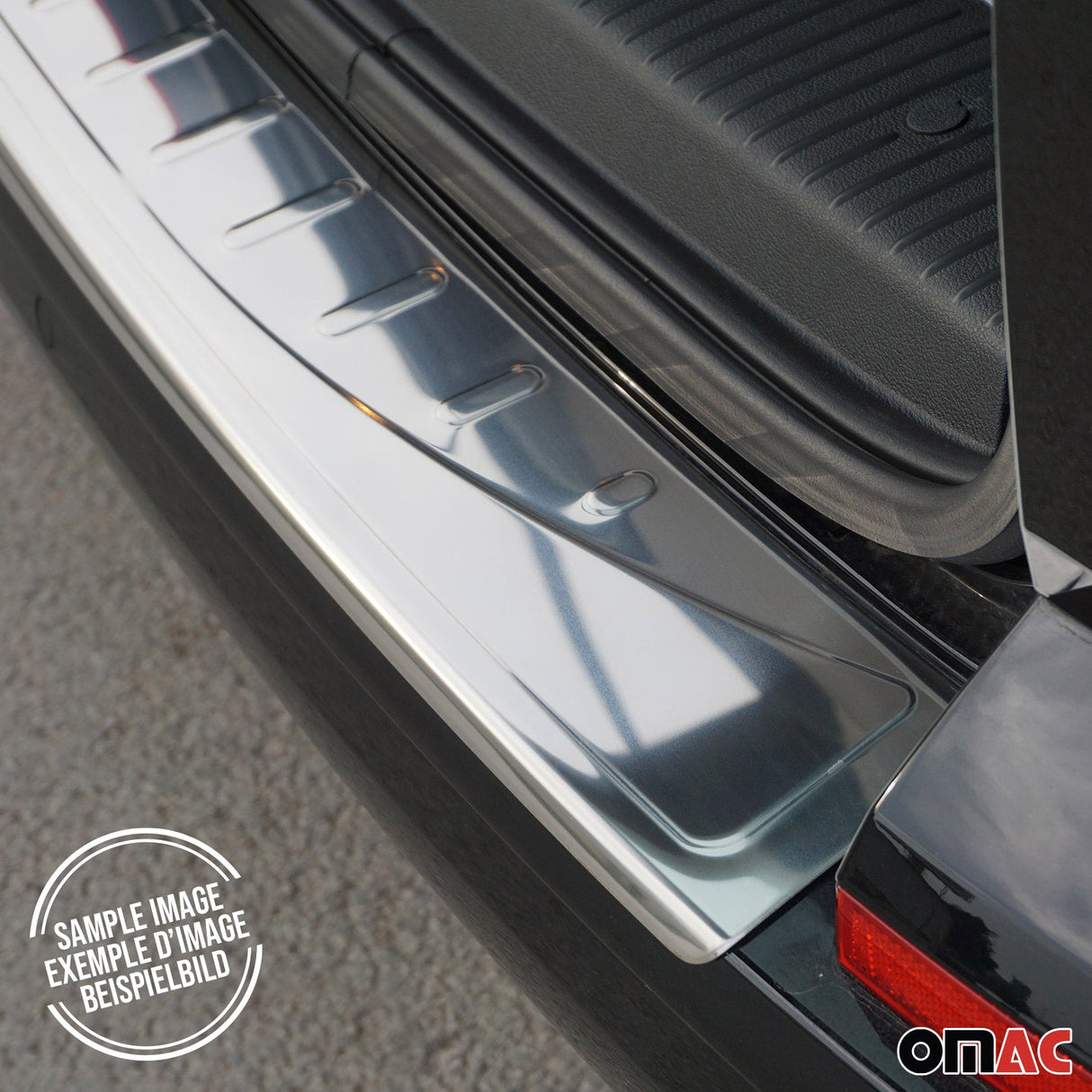 2018-2022 Ford EcoSport Rear Bumper Guard Stainless Steel Glossy