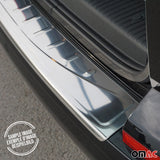 2018-2022 Ford EcoSport Rear Bumper Guard Stainless Steel Glossy