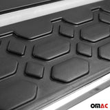 2010-2015 BMW X1 E84 Running Boards Side Steps Silver & Black