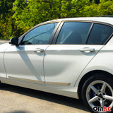 2011-2024 Mitsubishi Outlander Sport Side Door Molding Trim Skirt Garnish Stainless Steel Gloss 4Pcs