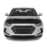 2017-2020 Hyundai Elantra Car Bonnet Mask Hood Bra Black 1 Pc