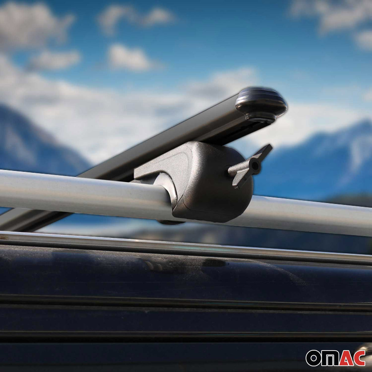 2009-2015 Honda Pilot Roof Rack Cross Bars Black