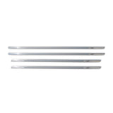 2004-2009 Mercedes E Class W211 Sedan Window Molding Trim Streamer Stainless Steel 4x