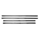 2006-2011 Mercedes M Class W164 Window Molding Trim Streamer Stainless Steel Dark 4x