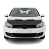 2010-2014 VW Golf Mk6 Car Bonnet Mask Hood Bra Black 1 Pc
