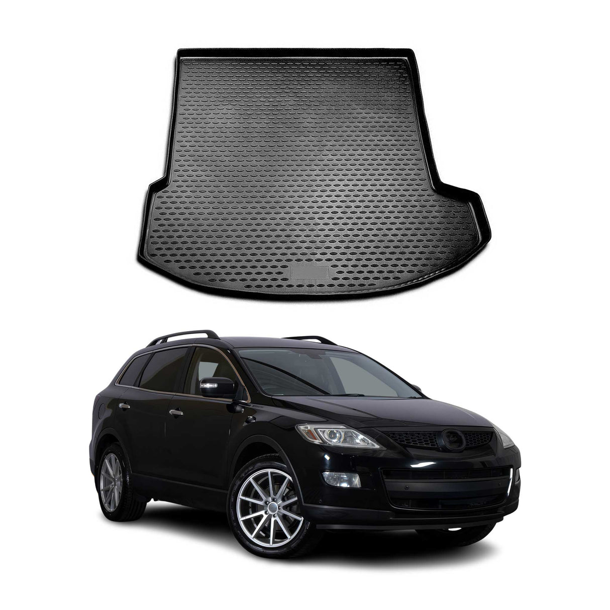 2007-2015 Mazda CX-9 Cargo Liner Trunk Mat All Weather Black