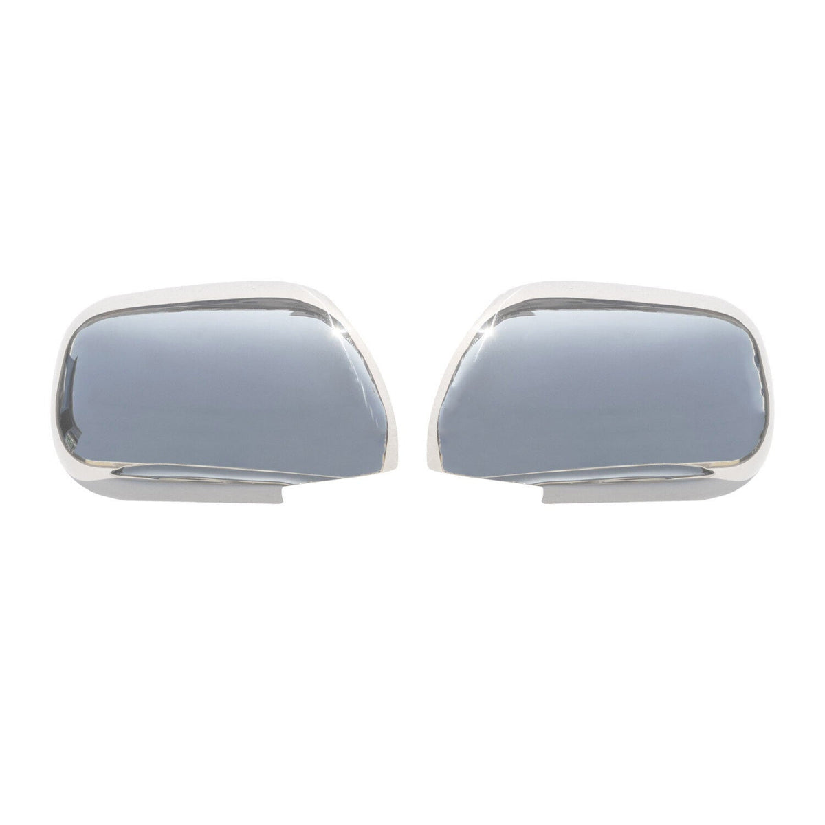 2003-2009 Lexus GX 470 Side Mirror Cover Caps Stainless Steel Silver 2 Pcs