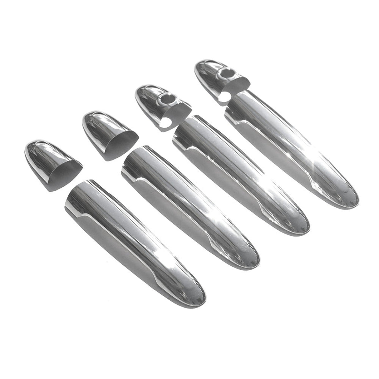 2006-2018 Mercedes Sprinter 2006-2018 4-Door Car Door Handle Cover Protector Stainless Steel chrome 8Pcs