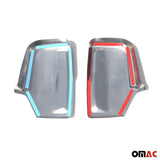 2006-2013 Mercedes Sprinter W906 Side Mirror Cover Caps Stainless Steel Silver 2 Pcs