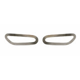 2013-2015 BMW X1 E84 Side Indicator Signal Trim Cover Stainless Steel 2Pcs