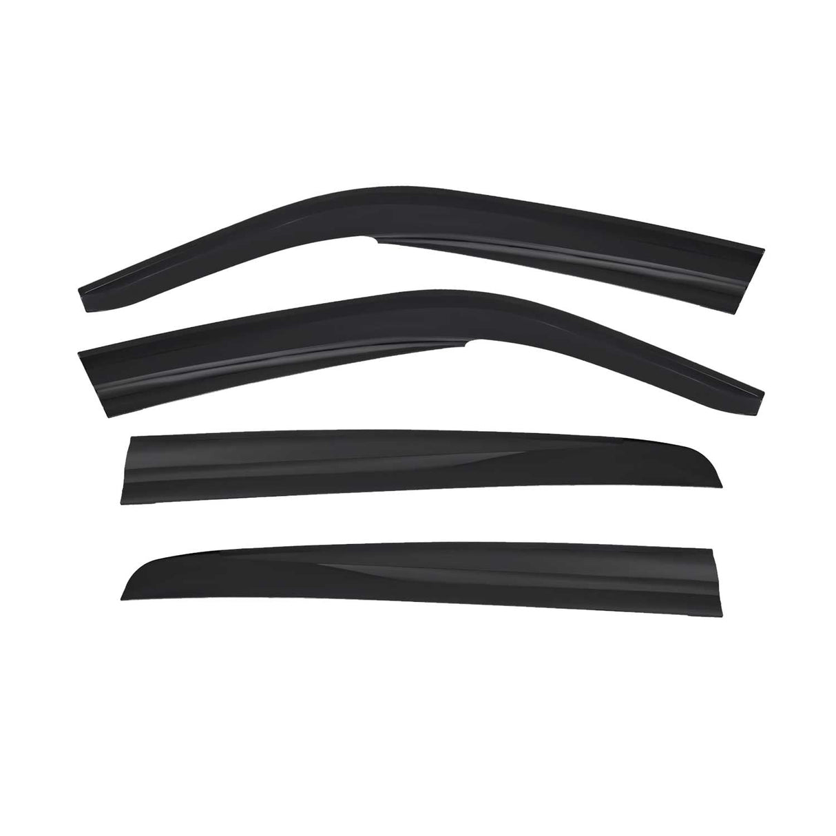 1991-1998 VW Golf Mk3 Window Visor Vent Rain Deflector 4Pcs Smoke