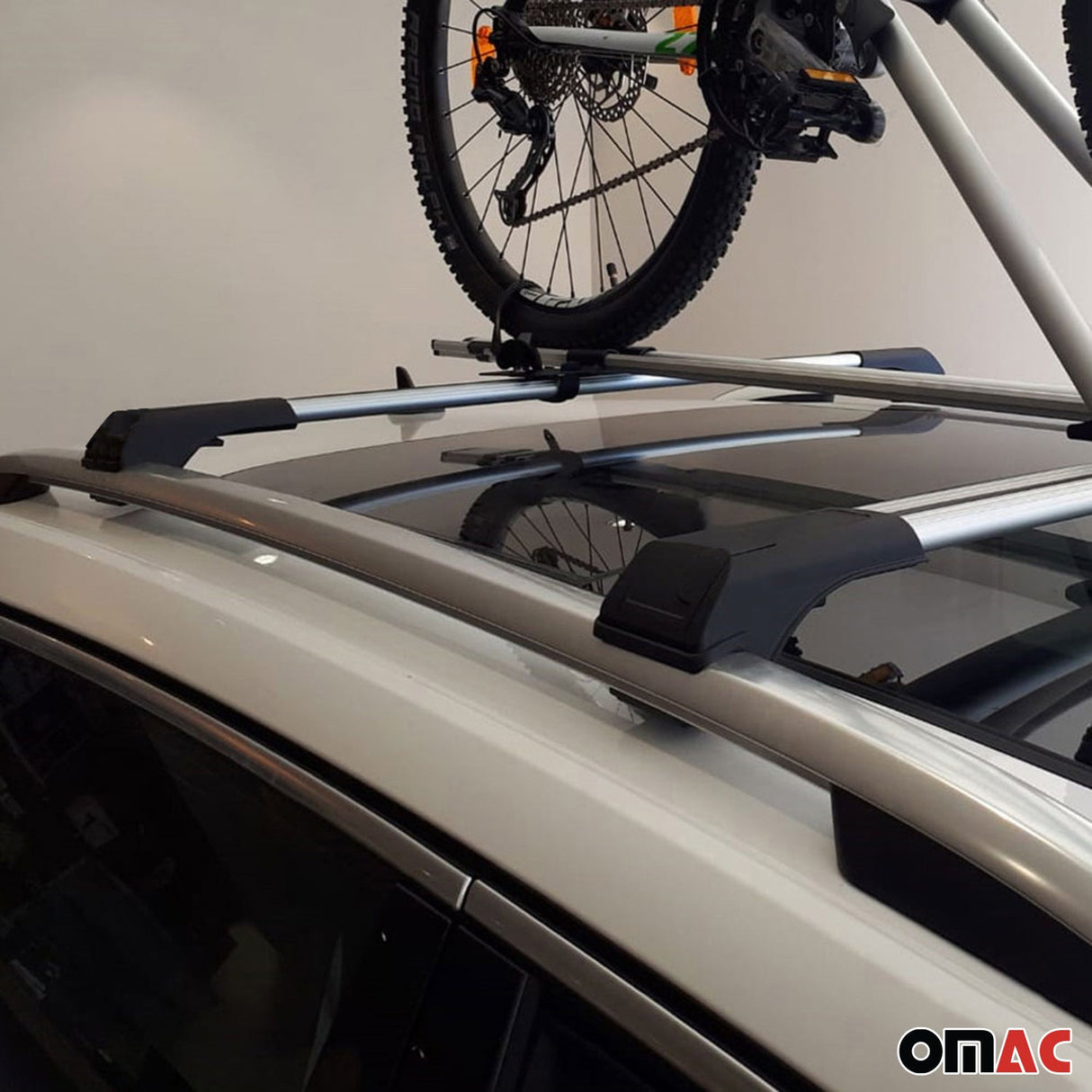 2005-2012 Nissan Pathfinder Roof Rack Cross Bars Silver