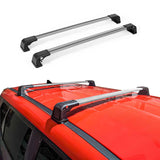 2013-2015 Subaru XV Crosstrek Roof Rack Cross Bars Silver
