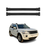 2008-2015 Land Rover LR2 Roof Rack Cross Bars Black