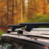 2009-2015 Honda Pilot Roof Rack Cross Bars Black