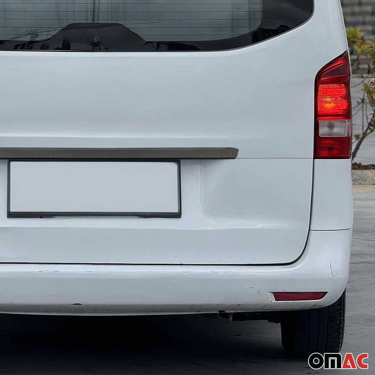 2016-2024 Mercedes Metris Rear Trunk Tailgate Door Handle Cover Stainless Steel Dark