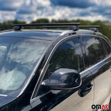 2015-2019 BMW X6 F16 F86 Roof Rack Cross Bars Black Luggage Carrier 2 Pcs