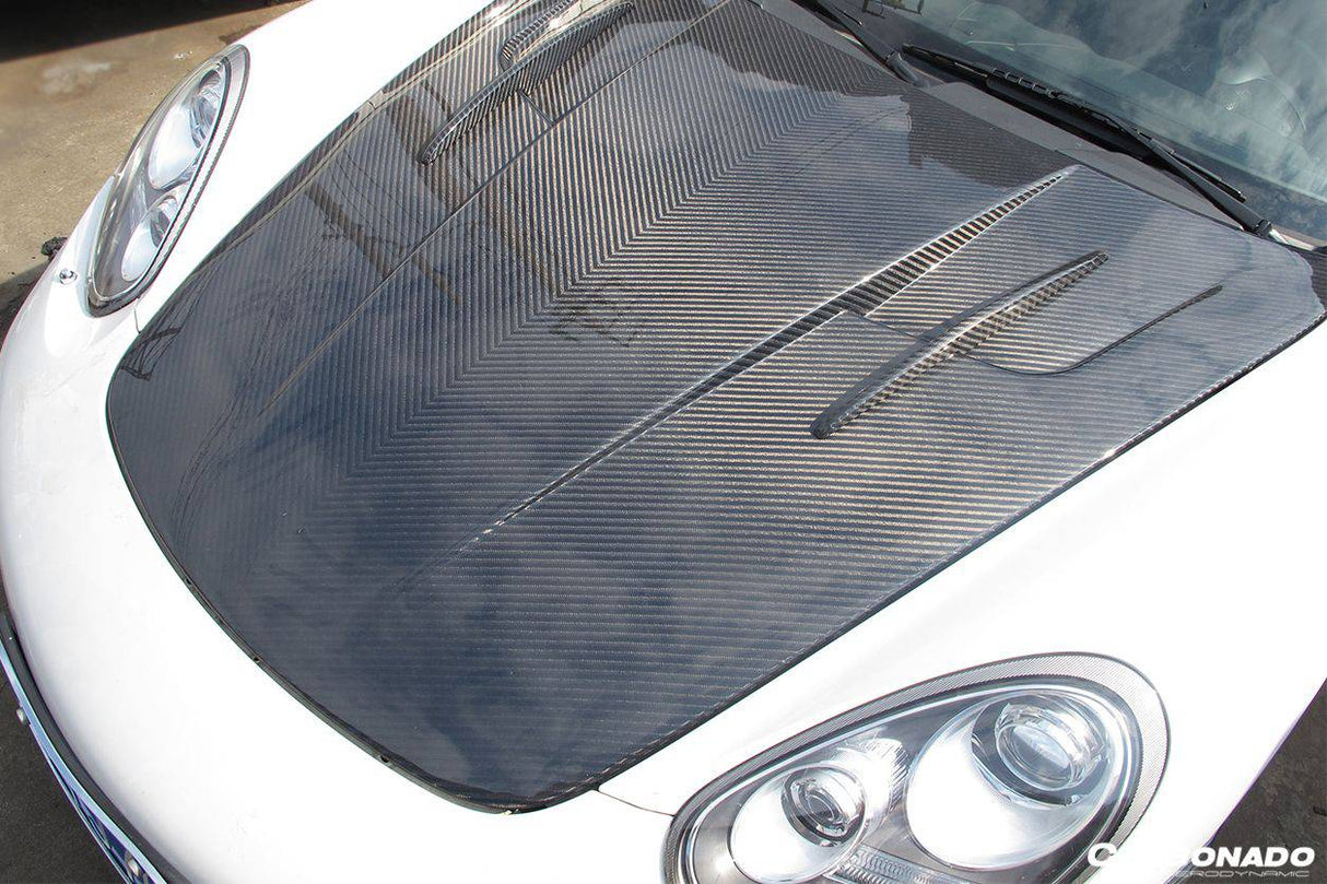 2005-2012 Porsche 987 Cayman Boxster and 997 Carrera MG Style Hood