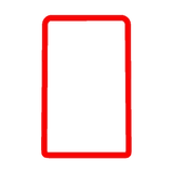 Mirror Adjustment Switch Outline Overlay (Printed Series Vinyl) - 2021+ Bronco