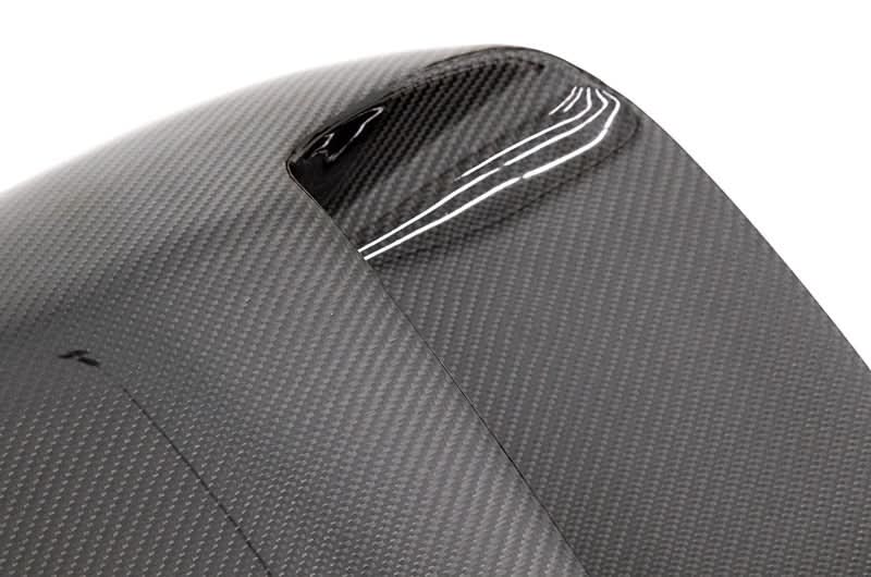 OLM Oversized Carbon Fiber Hood Scoop - 2015-2021 WRX / STI