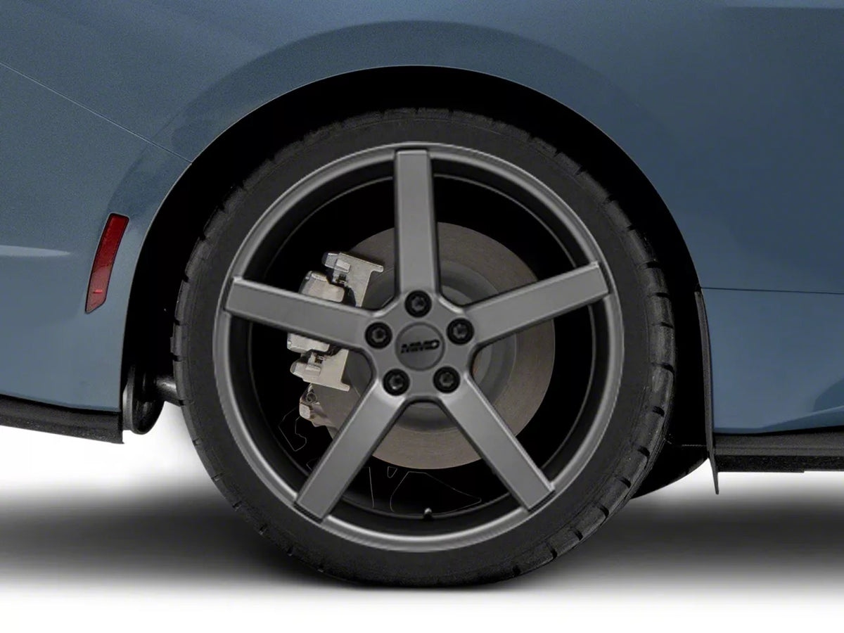 Mmd 551c Charcoal Wheel; Rear Only; 20x10; 45mm Offset (24-26 Mustang)