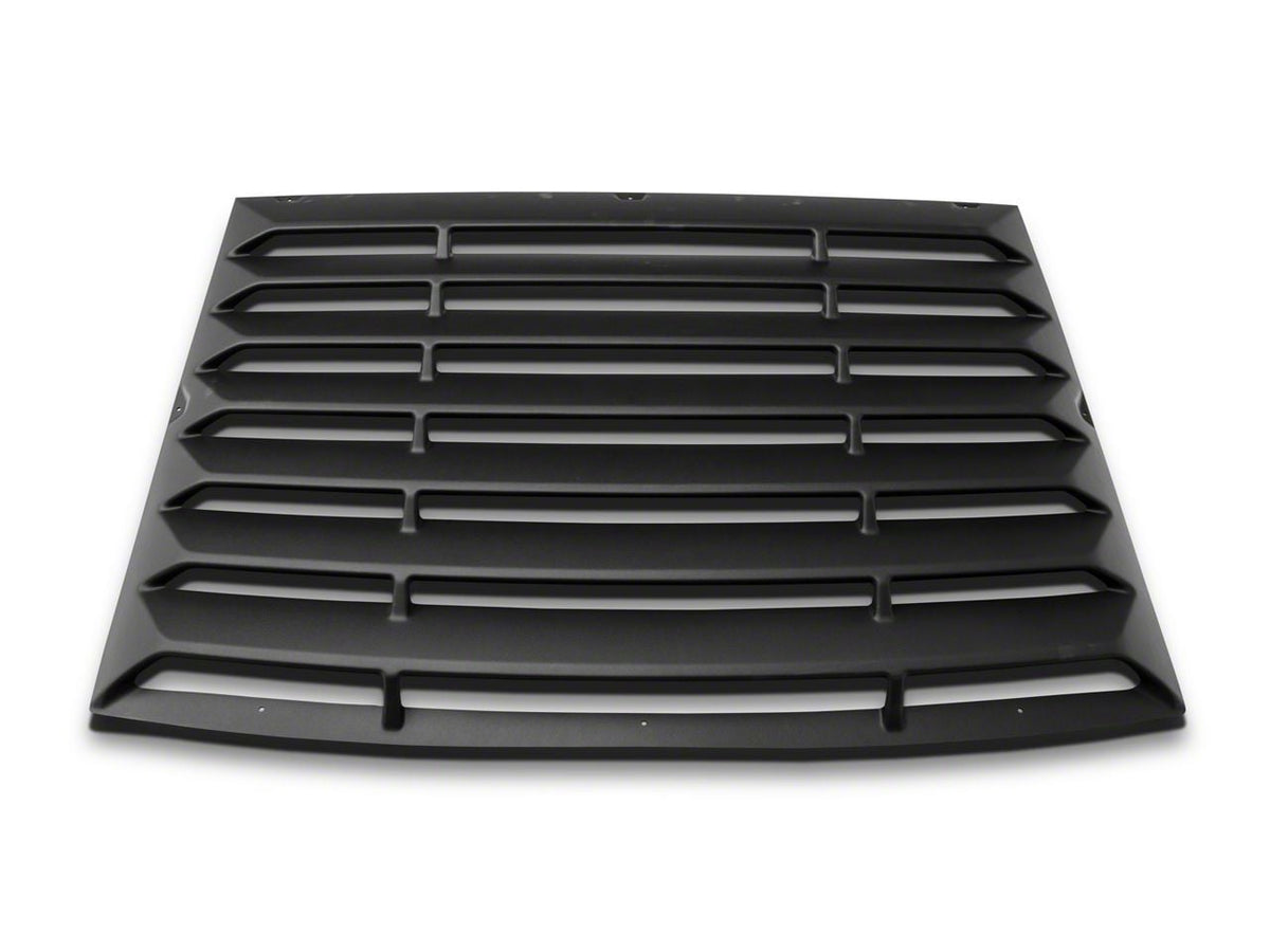 MMD ABS Rear Window Louvers (10-14 Mustang Coupe)