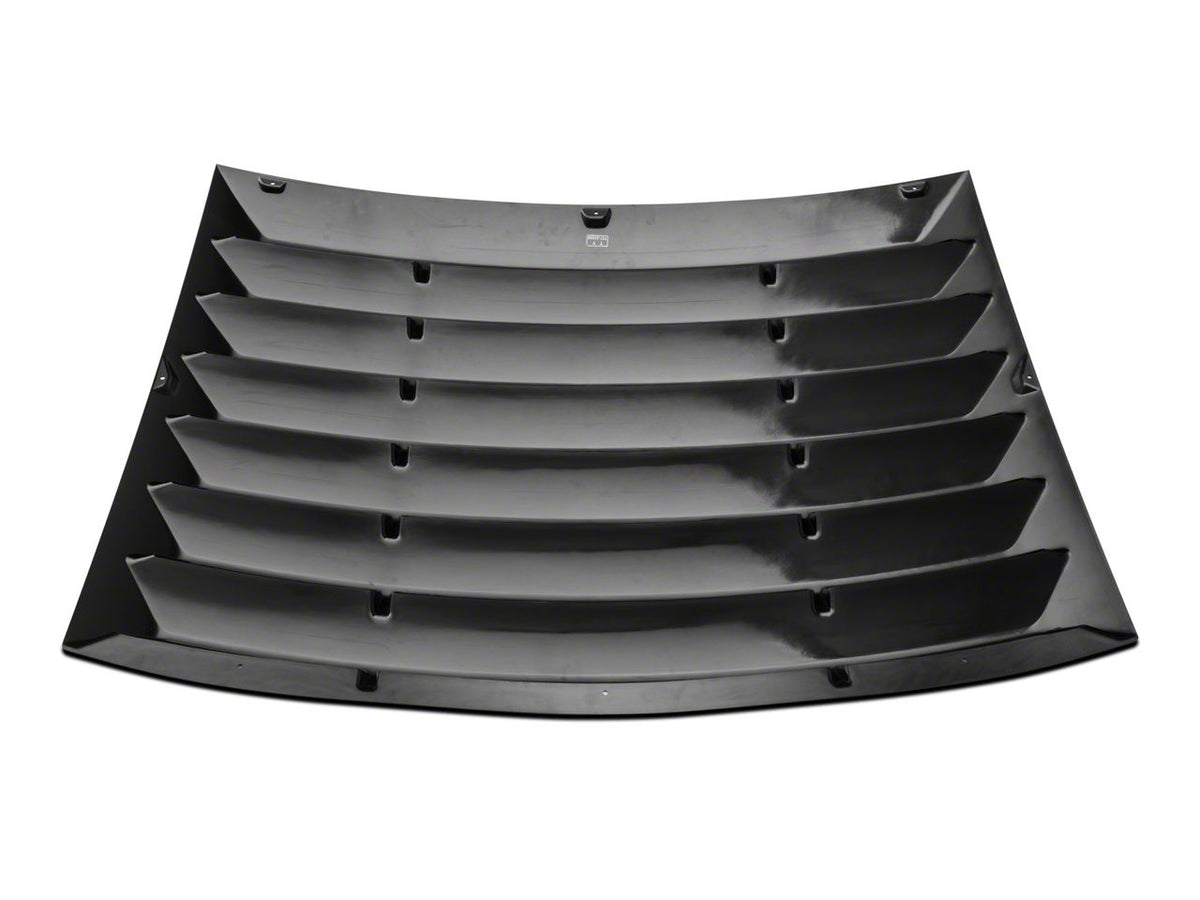 MMD ABS Rear Window Louvers (10-14 Mustang Coupe)