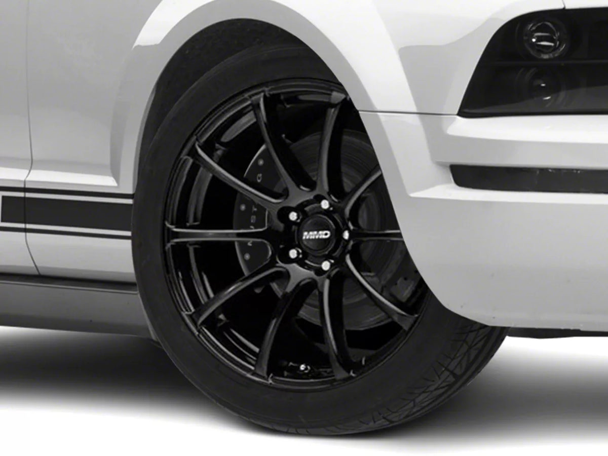 MMD Axim Gloss Black Wheel; 20x8.5; 35mm Offset (05-09 Mustang)