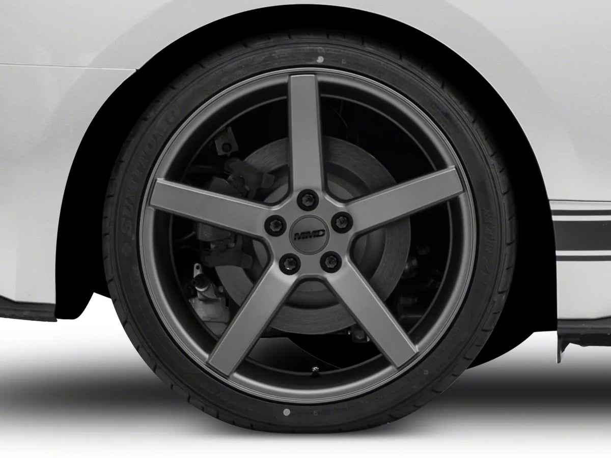 MMD 551C Charcoal Wheel; Rear Only; 20x10; 45mm Offset (15-23 Mustang GT, EcoBoost, V6)