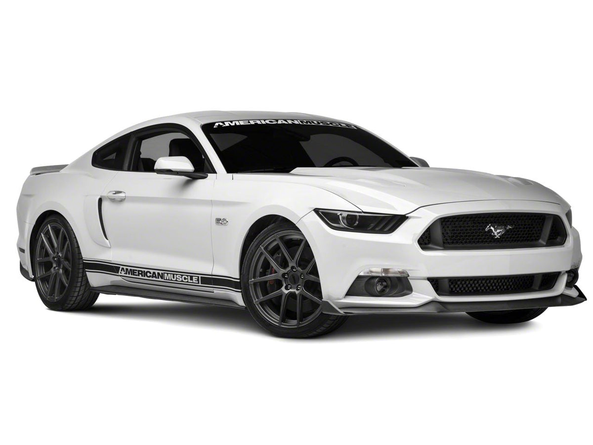 MMD Chin Spoiler Winglets (15-17 Mustang GT, EcoBoost, V6)