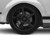 MMD 551C Matte Black Wheel; Rear Only; 20x10; 45mm Offset (05-09 Mustang)