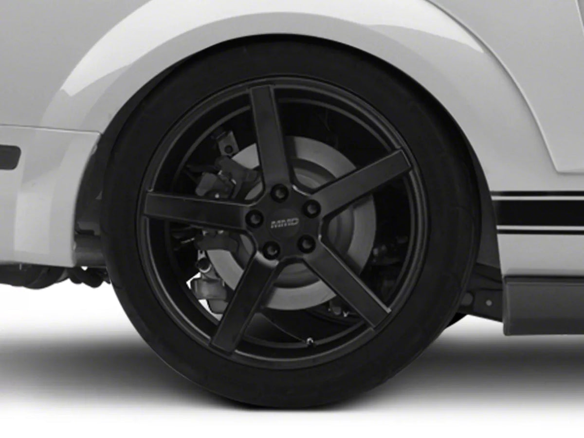 MMD 551C Matte Black Wheel; 20x8.5; 35mm Offset (05-09 Mustang)