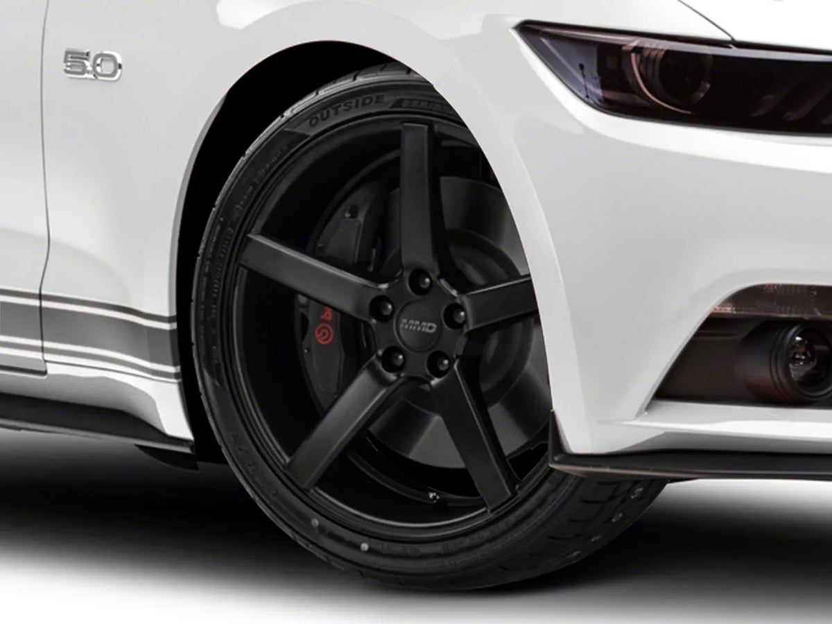 MMD 551C Matte Black Wheel; 20x8.5; 35mm Offset (15-23 Mustang GT, EcoBoost, V6)
