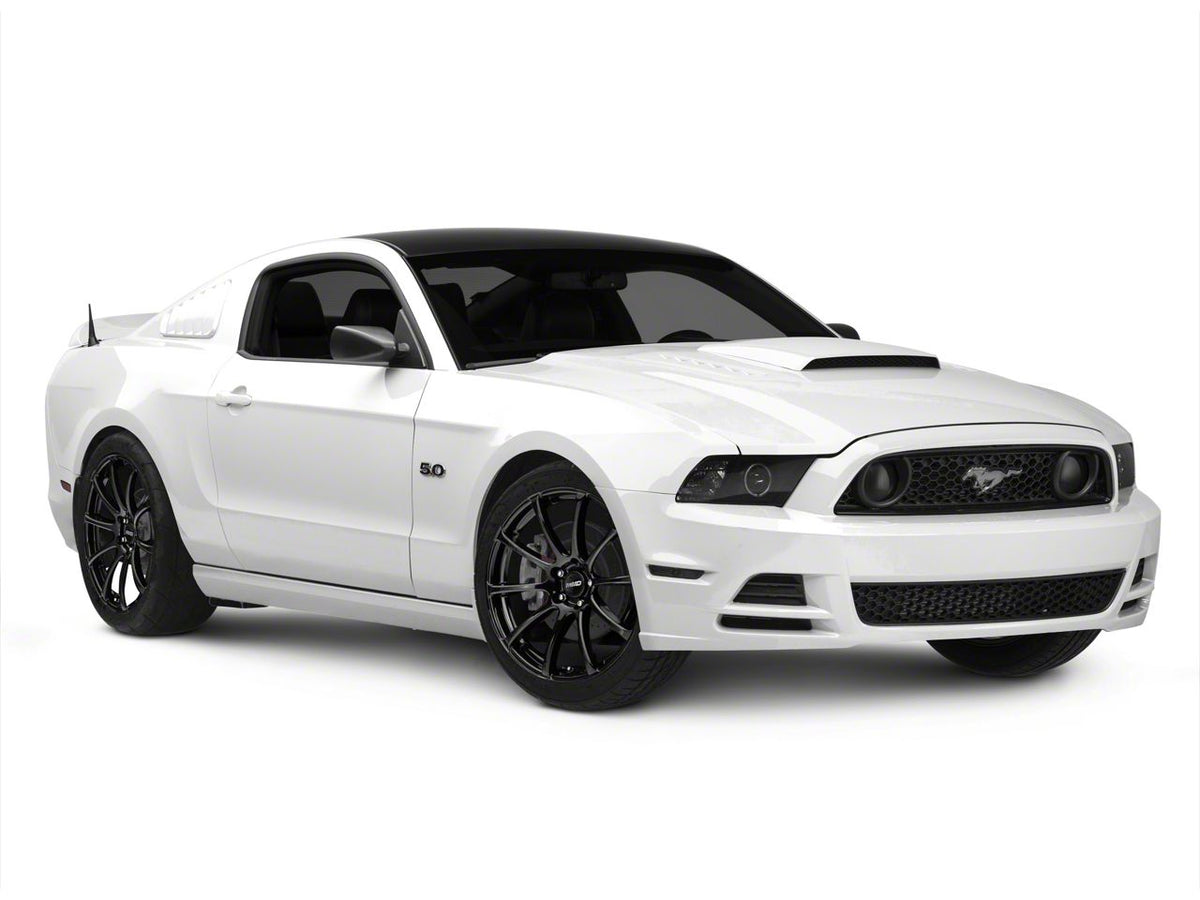 Mmd Axim Gloss Black Wheel; Rear Only; 20x10; 45mm Offset (10-14 Mustang)