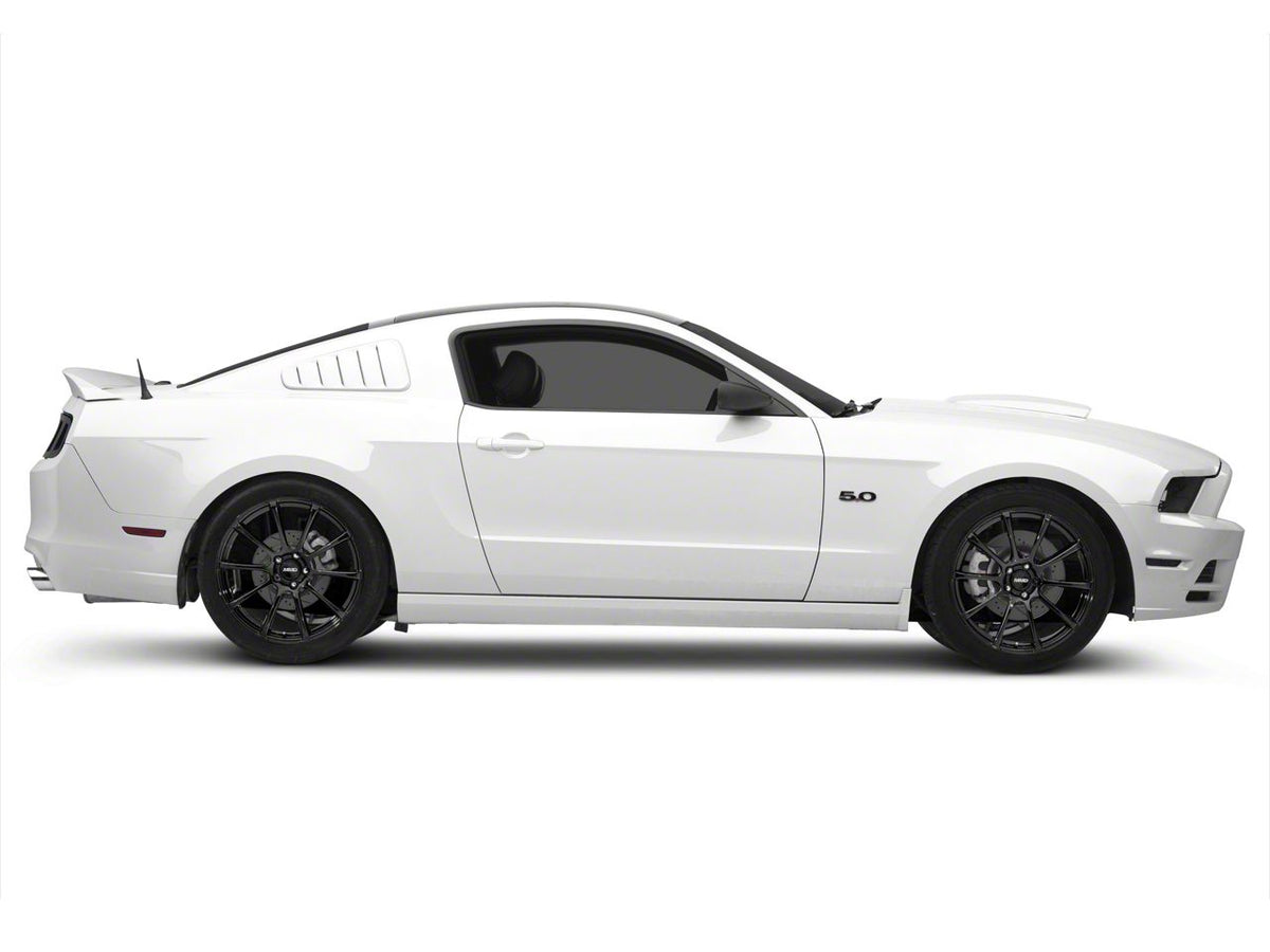Mmd Axim Gloss Black Wheel; Rear Only; 20x10; 45mm Offset (10-14 Mustang)