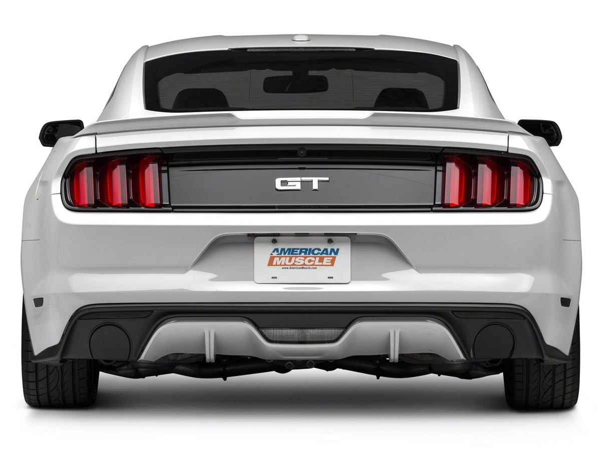 MMD Base Rear Diffuser Exhaust Block-Off Plates (15-17 Mustang Non-Premium)