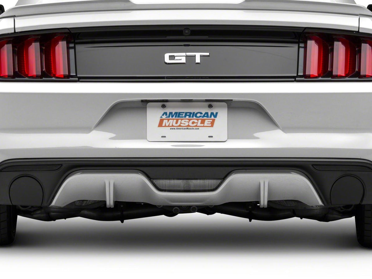 MMD Base Rear Diffuser Exhaust Block-Off Plates (15-17 Mustang Non-Premium)