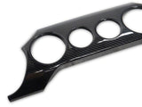 Mmd Dashboard Trim; Gloss Carbon Fiber (15-23 Mustang W/ Performance Pack; 15-22 Mustang Gt350, Gt500)