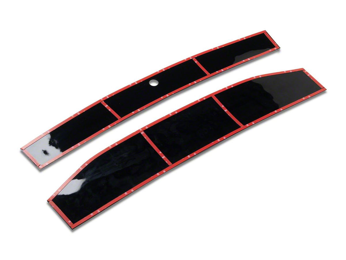MMD Decklid Panel; Gloss Black (24-26 Mustang)